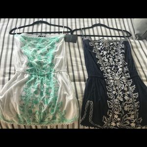 Cynthia Rowley - Strapless Coverups (Qty 2)